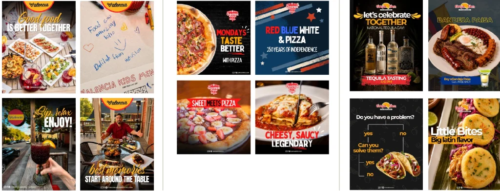 Contenido para Empataco, Valencia y GEAUX Pizza