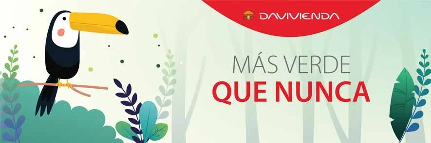 Pieza Más verde que nunca de Davivienda