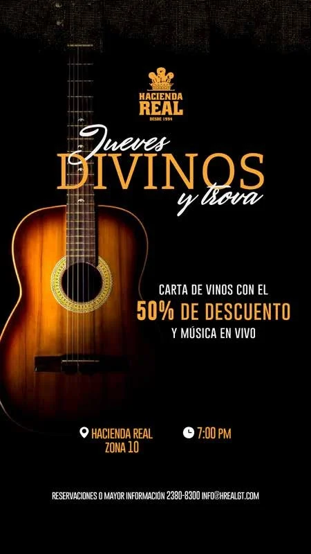 Pieza Jueves Divinos para Hacienda Real